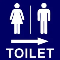 toilet sign